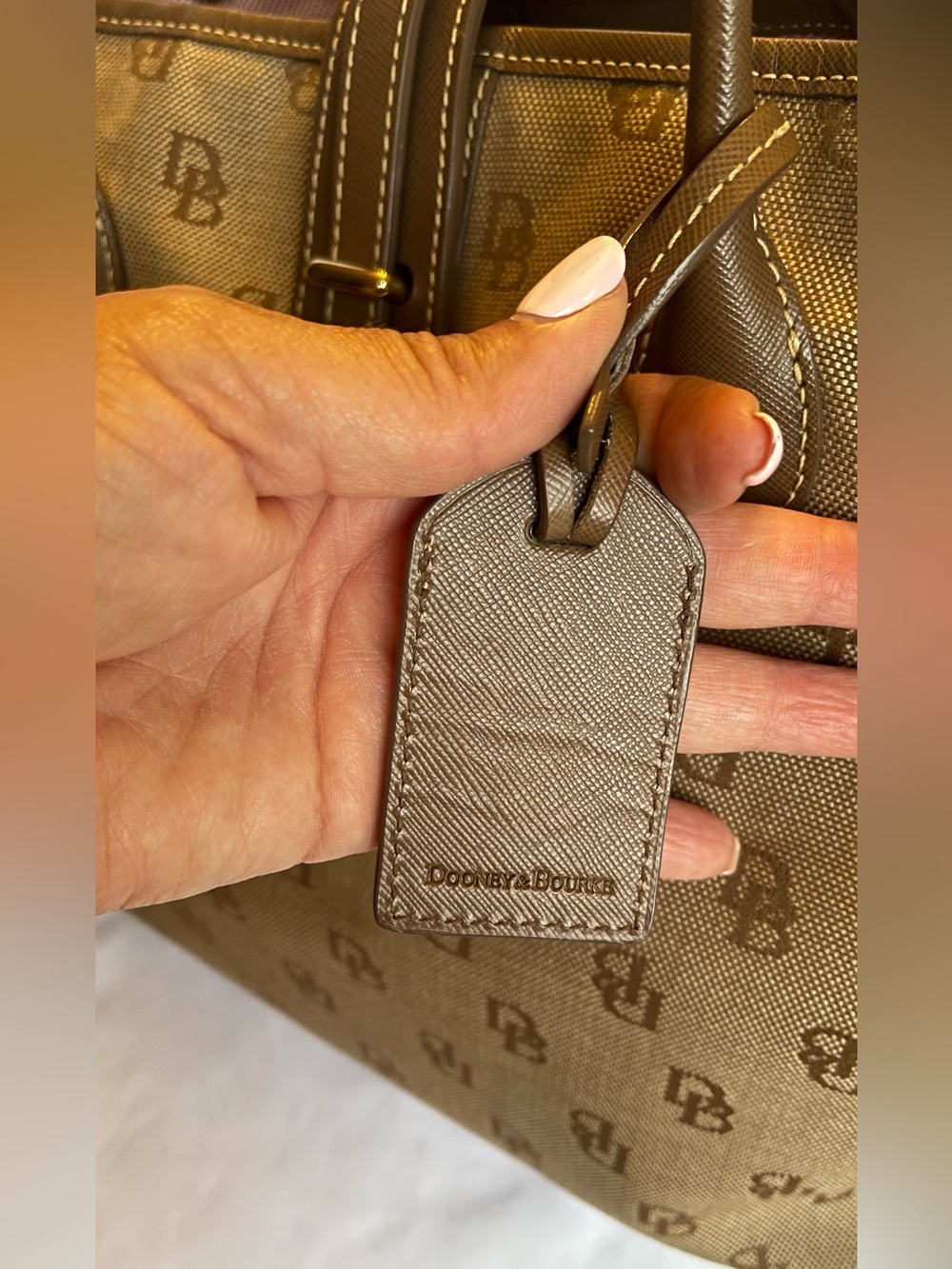 Dooney & Bourke Cindy Monogram Tote - Picture 6 of 9